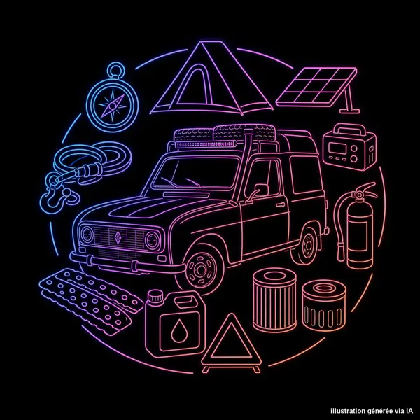 Illustration Matériel 4L