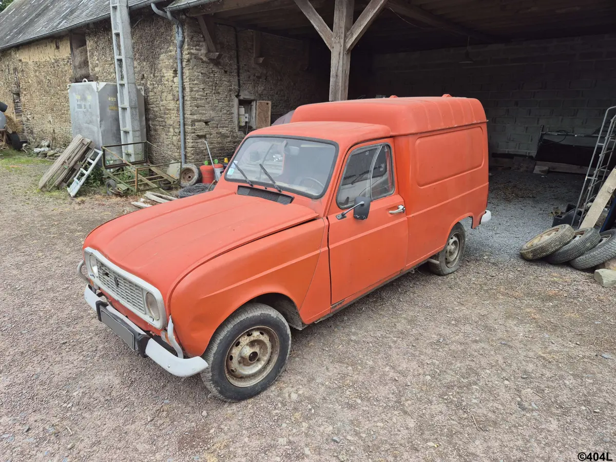 Notre Renault 4L F6 de 1983